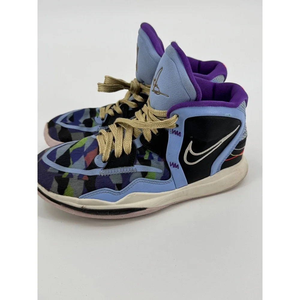Nike Kyrie Infinity DD0334-400 Youth Sneakers 4 Multicolor Solo Basketball Shoes
